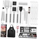 Kaluns Accesorios Parrilla, Regalos Para Pap 32 Unidades, Plata. Fixed Price $73.69.