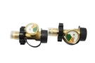 Aekops Propane Tank Gauge Adapter 2 Pack Brass QCC1 For Camper Bbq Grill Heater. Fixed Price $14.99.