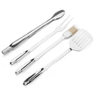 All-clad Stainless Steel Barbecue Tool Set 4PCE W/carry Case. Fixed Price $144.68.