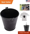 Oklahoma Joe's 2-QUART Black Drip Bucket Durable Metal For Smokers & Grills. Fixed Price $27.99.