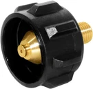 Hooshing QCC1 Propane Gas Fitting Adapter With 1/4 Inch Npt Male Pipe Black. Fixed Price $12.69.