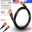 5-PIN Yellow Connector Fit For Lowrance Ethernet Cable CAT6 6-FEET. Fixed Price $28.80.