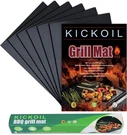 Grill Mats For Outdoor Set Of Bbq Non-stick 6, Black. Fixed Price $18.48.