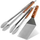 Tongs And Spatula Set Of 3, Heavy Duty Stainless Steel Kitchen 12"/16" .... Fixed Price $24.50.