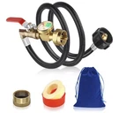 Fanovo Upgraded Propane Refill Adapter, 36" For 1 Lb. Tan. Fixed Price $29.99.