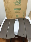Big Green Egg Wooden 2 Slat Durable, Side Shelves For Emxl. Fixed Price $134.99.