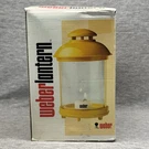 Vintage Weber Lars Yellow Candle Lantern Complete W/box Hang & Stake - 1984 Nos. Fixed Price $26.85.