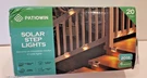 Patiowin Solar Deck Lights Outdoor, Step Waterproof White Box 20 New. Fixed Price $34.74.