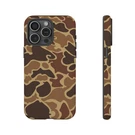 Classic Duck Camo Cover Tough Case For Iphone. Fixed Price $19.00.