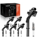A-premium Set Of 6 Ignition Coil Pack And Iridium Spark Plugs Compatible.... Fixed Price $215.82.