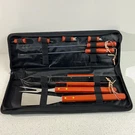 New Tom Thumb Randalls Grocery Store Summer Of Safety Promo Bbq Grill Tool Set. Fixed Price $11.69.