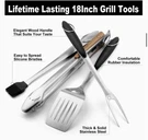 Grillart Bbq Tools Set - 18INCH Grilling Acces. Fixed Price $29.99.