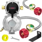 Mefun Rv Propane 2-STAGE Auto Changeover Lp Gas Regulator W/two 18". Fixed Price $53.40.