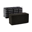 Boardwalk GB12PC 8" X 4" Grill Brick - Black (12/CT) New. Fixed Price $26.97.