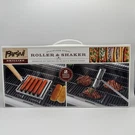Nib Parini Stainless Steel Hot Dog Roller With Salt & Pepper Shaker. Fixed Price $11.97.