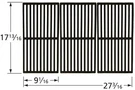 Music City Metals Grill Part # 65983 - Matte Cast Iron Cooking Grid, 17.8125 X. Fixed Price $118.78.