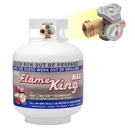 Flame King 20 Lb Steel Empty Lp Tank With Gauge White. Fixed Price $112.63.