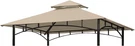 5FT X 8FT Double Tiered Replacement Canopy Grill Bbq Gazebo Roof Top, For. Fixed Price $45.85.