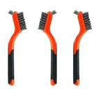 3PCS Small Stainless Steel Little Wire Brushes Set For Cleaning Rust Removal. Fixed Price $13.16.