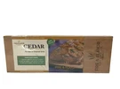 Cedar Grilling Planks Co. Fire & Flavor Natural 15"X5-1/2" Nip New. Fixed Price $9.74.