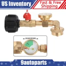 Propane Refill Adapter W/gauge & Control Valve 1 Lb Bottles - 20 Tank. Fixed Price $11.20.