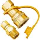 Calpose 1/2 Gas Quick Kit, Disconnect Golden. Fixed Price $22.70.