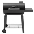Heavy Duty Charcoal Grill Inch 647 Sq. In. Grey CG3019 Feasto Side. Fixed Price $209.99.