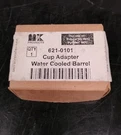 Mk Products Gas Cup Adapter Ez Lock Barrel Water Cooled 621-0101 For Prince Xl. Fixed Price $99.99.