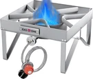 Propane Burner Stainless Steel High Pressure Camp Stove Gasone Outdoor Regulator. Fixed Price $114.99.