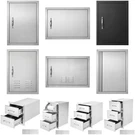 Bbq Access 27 Sizes Outdoor Kitchen Drawer Island Stainless Steel. Fixed Price $179.99.