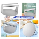 Stainless Steel PRESS,6.3 Inch Round Grill Smashed Hamburger. Fixed Price $11.49.