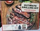 Grilling Kit With Tools Basket & 50 Recipes Tongs Spatula Apron. Fixed Price $34.99.