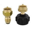 Bisupply Solid Brass Refill Propane Tank Adapters - QCC1 Bottle Fitting. Fixed Price $13.00.