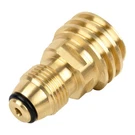 Gaspro Propane Tank Adapter, Pol To QCC-1 Fittings, Pack, Brass. Fixed Price $13.78.
