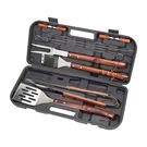Cuisinart 13 Piece Wooden Handle Stainless Steel Grill Set. Fixed Price $34.99.