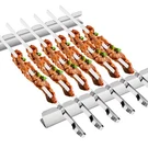 Stainless Steel Shish Kabob Skewers - 17' Long, 0.35' Wide Bbq (set O.... Fixed Price $31.67.