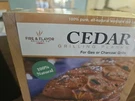 Fire & Flavor, Cedar Grilling Planks 4 Pack 6" X Red Smoky. Fixed Price $22.00.