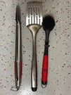 *new* Charbroil Grilling Tool Set - Red Handles 3 Piece. Fixed Price $29.95.
