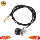 3 Ft Rubber Propane Griddle Adapter Hose With Regulator Barbecue Tools New. Fixed Price $29.70.