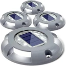 Siedinlar Solar Deck Lights Driveway Dock Led 4 Pack, White. Fixed Price $46.45.