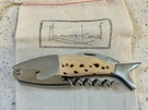 Salmon Trout Fish Shaped Kikkerland Wine Cork Tool 3-IN-1 W/wood Handle New!. Fixed Price $15.00.