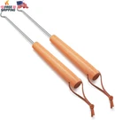 Leonyo Pack Pigtail Food Flipper, 12 Inch Meat Hook Flippers Turners With Stai. Fixed Price $14.80.