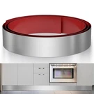 Sanbege Stainless Steel Toe Kick Cover, 4" X 102" Baseboard Plate, Self Adhes.... Fixed Price $32.27.