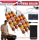3 Way Skewers Shrimp Stainless Steel Grilling Sticks Bbq Kebab Us. Fixed Price $11.25.