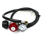 High Pressure Adjustable Lp Propane Regulator Gauge QCC1 & 4' Bbq Hose 20PSI. Fixed Price $24.99.