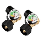 Wadeo 2 Packs Propane Tank Gauge With Leak Detector For 5-40LB. Fixed Price $26.99.
