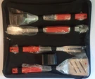 Chefmate Stainless Steel 4 Piece Tool Grill Set New. Fixed Price $13.95.