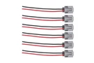 Newyall Pack Of 6 Female Fuel Injector Connector Plug Harness Pigtail Wire.... Fixed Price $13.35.