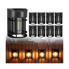 Solar Fence Lights Outdoor 8 Pack Deck Powered With Edison Led B.... Fixed Price $41.29.
