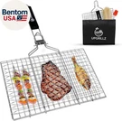 Fish Baskets For Outdoor Vegetables, Grilling Rack Grill,. Fixed Price $31.71.